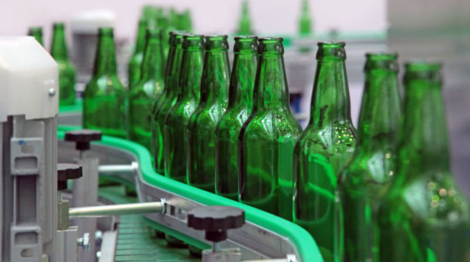 Technological Line For Washing Of Glass Bottles For Beer